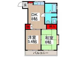 メゾン宮原の物件間取画像